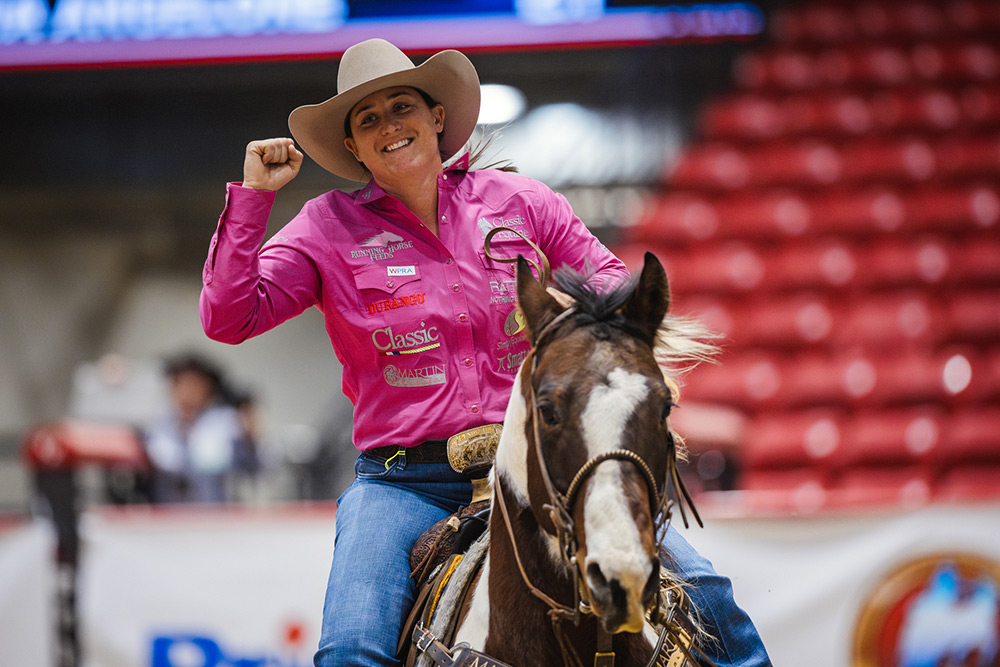 Consistent Roping Proves Key to Domer’s 2024 Breakaway Roping World Title