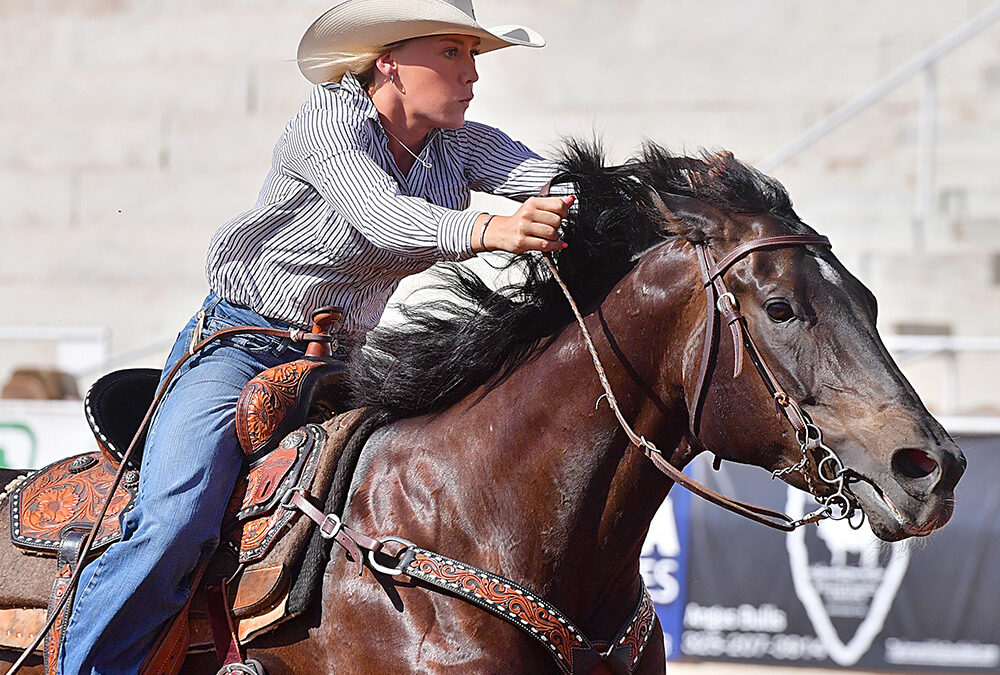 Wimberly Wins Barrel Racing Title at Historic Rodeo Bowl in Big Spring