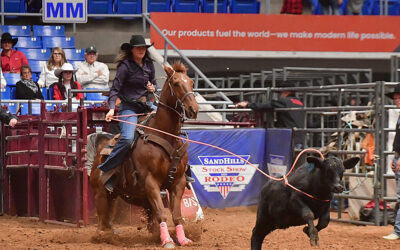 Breakaway Roper Dowell Leads Odessa With a 1.5 Second Run