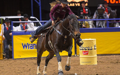 Mowry Wins First WPRA World Championship Barrel Racing World Title Aboard Force The Goodbye