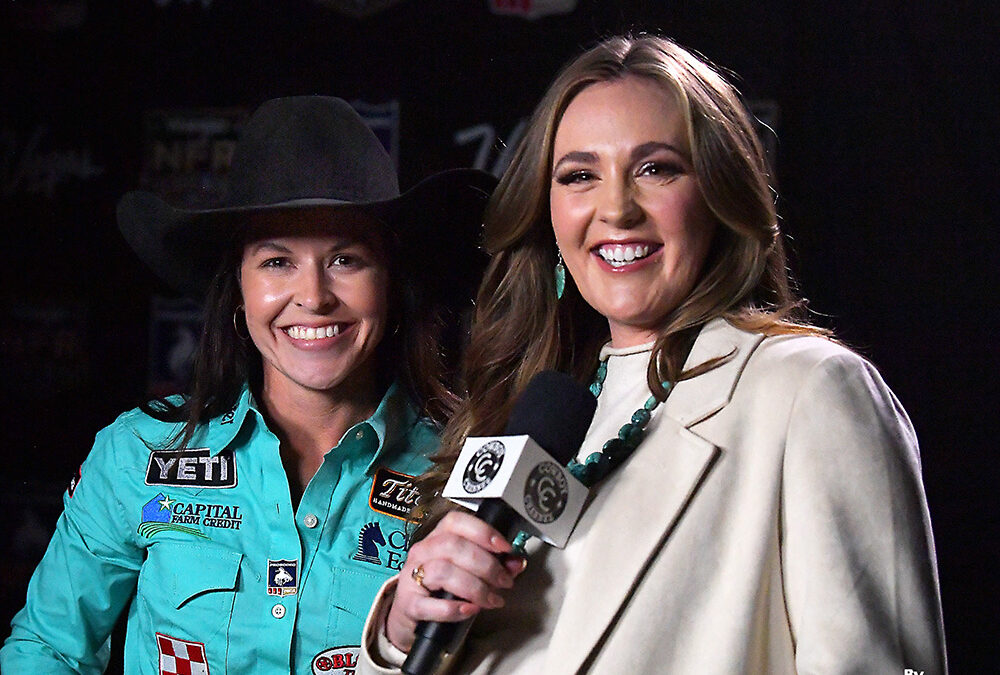 Three For Three For Kinsel and Sister at the 2024 Wrangler NFR