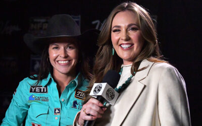 Three For Three For Kinsel and Sister at the 2024 Wrangler NFR