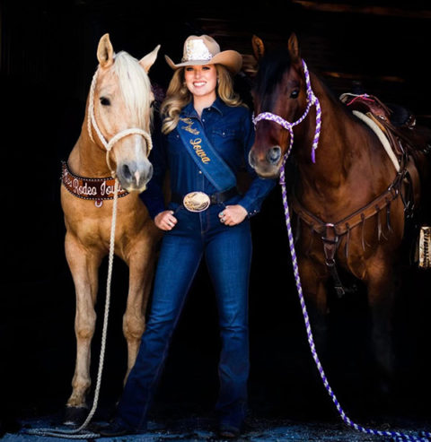 Miss Rodeo Iowa Micah Barnes Stays True to Her Rodeo Roots | WPRA