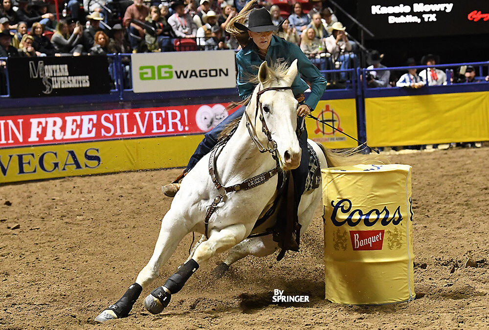 Reigning World Champion Mowry Takes First Round Victory at 2025 Wrangler NFR