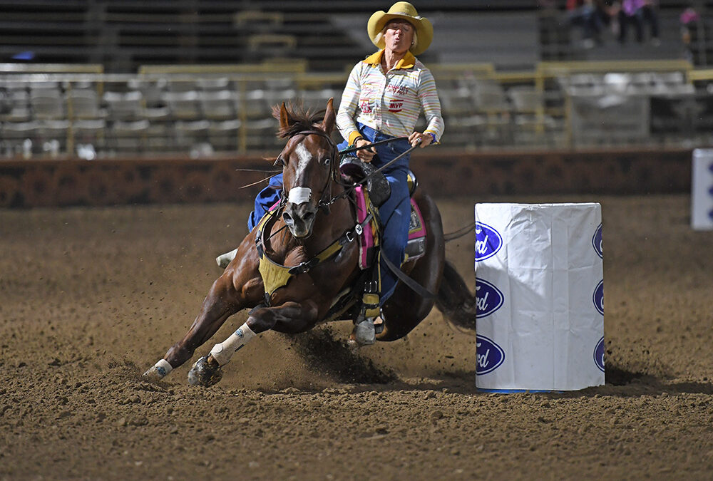 Kosel Wins Barrel Racing Title at 100th Gooding ProRodeo