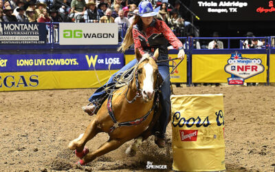 Aldridge and Adios Return to Winner’s Circle in Eighth Round at the NFR