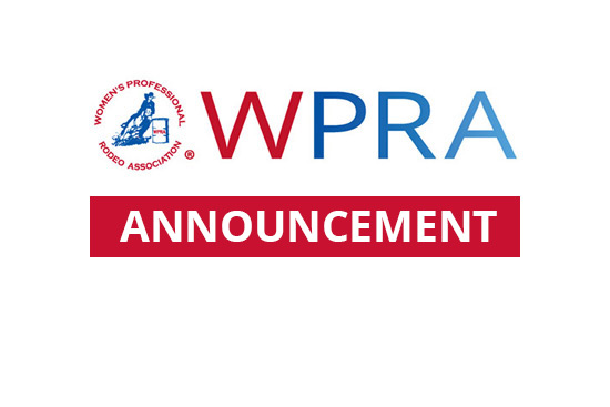 WPRA World Finals/Elite Barrel Race EHV-1 Announcement