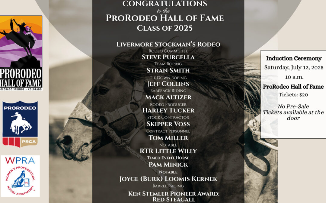 2025 ProRodeo Hall of Fame Class Announced